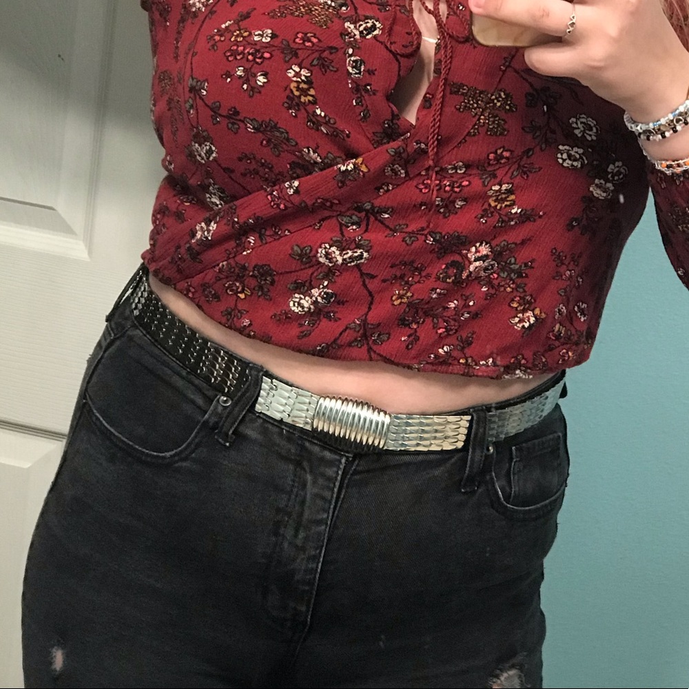 Metal Vintage Stretch Belt